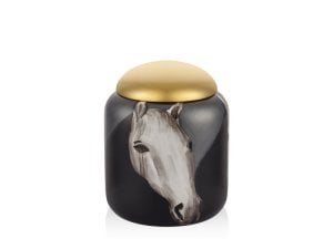 GRAY HORSE JAR