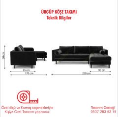 Ürgüp Modern Köşe Takımı - Sağ Köşe
