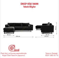 Ürgüp Modern Köşe Takımı - Sol Köşe