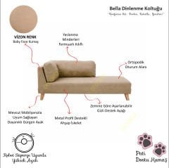 Bella Dinlenme Koltuğu Sol Köşe