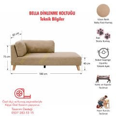 Bella Dinlenme Koltuğu Sol Köşe