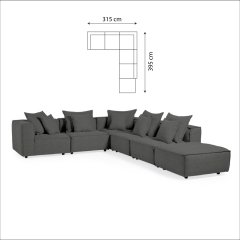 Hera Modüler Köşe Takımı - 6 Modül