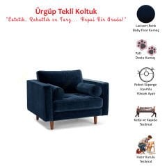 Ürgüp Tekli Koltuk Berjer Rahat Terapi Koltuğu