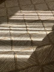 Lopin İskandinav Tarz Saçaklı Vizon Kahve Dokuma Salon ve Oturma Odası Halısı