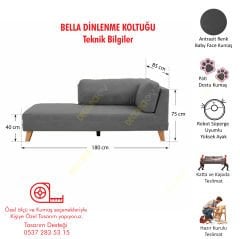 Bella Dinlenme Koltuğu Sağ Köşe
