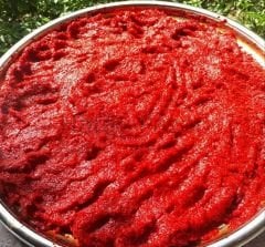 Hatay Ev Yapımı Acı Biber Salçası