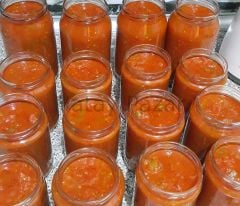 Biberli Domates Sosu