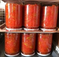 Biberli Domates Sosu