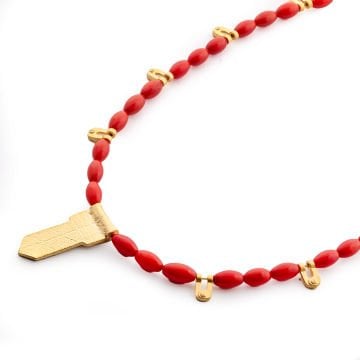 HESTİA RED KOLYE