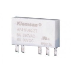 Klemsan REL 12V DC SLIM TIP 6A/250VAC SCE/SCF Serisi yedek röle - 6,2 mm - Tek Kutup - 6 A. 12VDC - (095042)