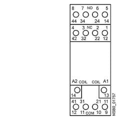 Siemens-LZS:PT78730-PT Soket:11 Pinli için Soket