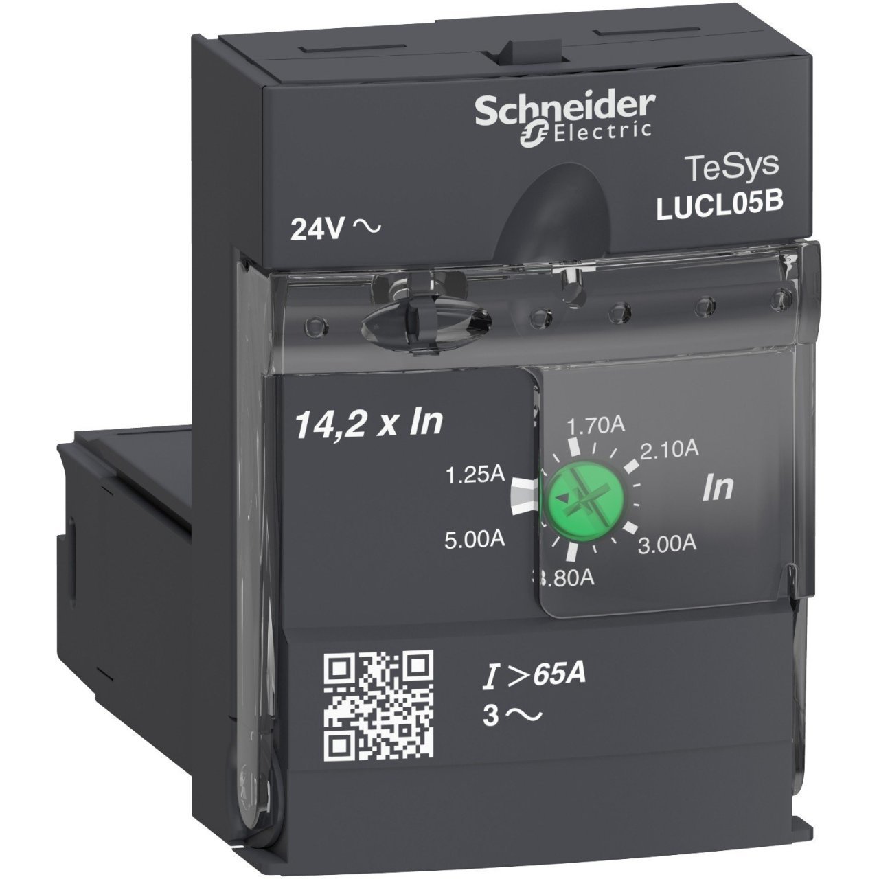 Schneider Elektrik  LUCL05B Manyetik Kontrol Ünitesi 3P 1.25-5A 24VAC