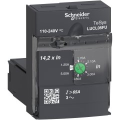 Schneider Elektrik  LUCL05FU Manyetik Kontrol Ünite 3P 1..25-5A 110-240VAC/DC