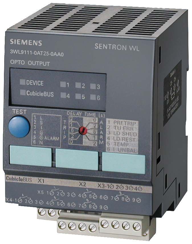 Siemens-3WL9111-0AT26-0AA0-SENTRON WL AÇIK TİP OTOMATİK ŞALTERLER İÇİN CUBICLEBUS MODÜLÜ, DÖNER KODLAMA ANAHTARLI DİJİTAL ÇIKIŞ MODÜLÜ, RÖLE ÇIKIŞLI