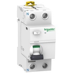 Schneider Elektrik A9R11280 Kaçak Akım Koruma Rölesi 2 Kutuplu (1Faz+Nötr) 80A - 30mA - AC tip