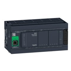 Schneider Elektrik TM241C40R Besleme Gerilimi 100-240V AC Röleli 40 Giriş-Çıkışlı Kompakt PLC