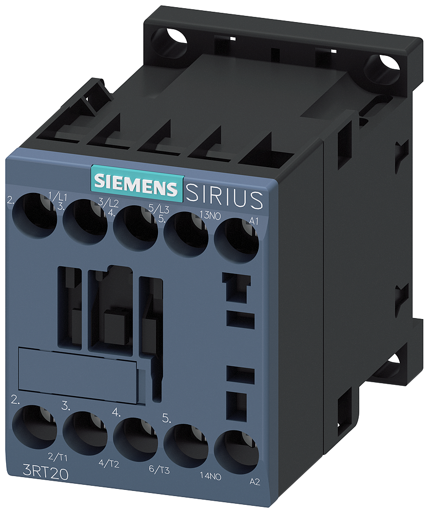 Siemens-3RT2016-1AP01- ÜÇ FAZLI; SIRIUS KONTAKTÖR; AC 230V BOBİNLİ; 4 KW; 1NO