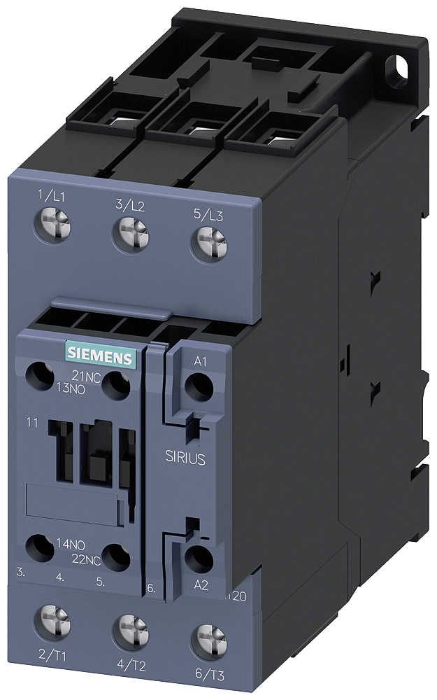Siemens-3RT2035-1AP00- ÜÇ FAZLI; SIRIUS KONTAKTÖR; AC 230V BOBİNLİ; 18;5 KW; 1NO+1NC