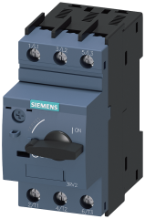 Siemens-3RV2011-1KA10-SIRIUS 3RV2 MOTOR KORUMA ŞALTERİ; TERMİK VE KISA DEVRE KORUMALI;  9-12;5A; 100kA ; BOY S00