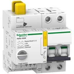 Schneider - A9C62210-Reflex iC60N 2P 10A C Eğrisi