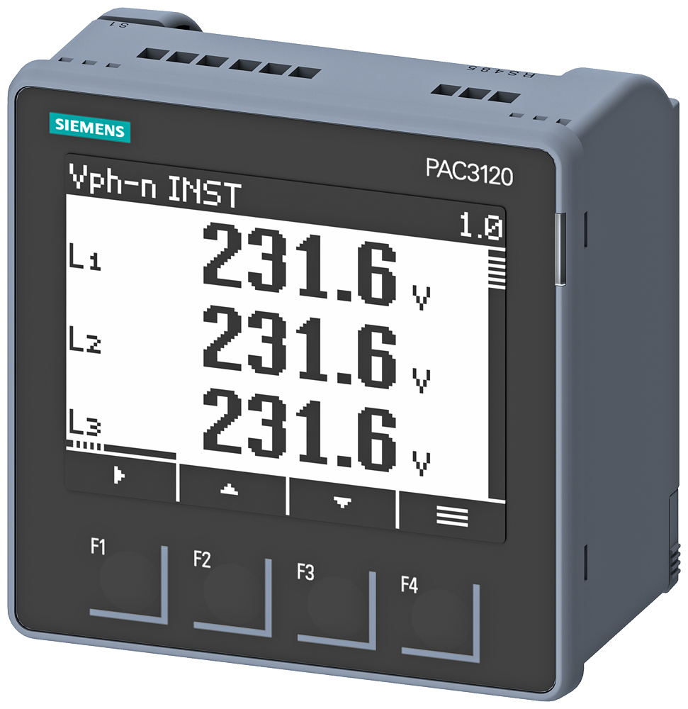 Siemens-7KM3120-0BA01-1DA0-SENTRON PAC3120 ENERJİ ANALİZÖRÜ