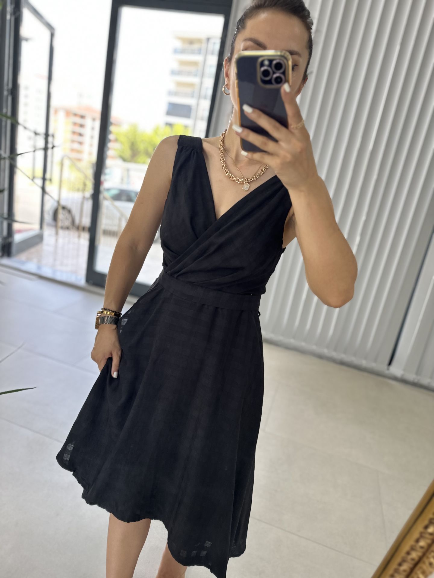 Robe noire voile hotsell