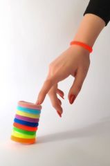 Lastik Saç Toka Bileklik Boy Ultra Esnek 15 Adet
