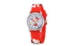 DZC KUZENLER AVM HELLO KITTY SAAT SLİKON KORDON FİGÜRLÜ KABARTMALI ÇOCUK SAATİ