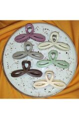 Kadın Sonsuzluk Model 6 Adet Büyük Boy 11 Cm Mandal Toka Seti