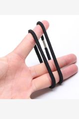 Lastik Toka 10 Adet Zımbalı Saç Lastiği