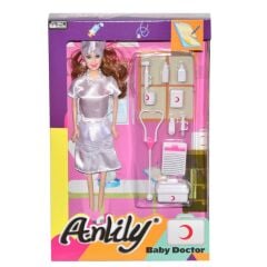 DZC KUZENLER AVM DOKTOR HEMŞİRE OYUNCAK MODEL BARBİE ET BEBEK KIZ ÇOCUK