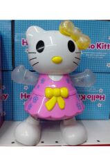 Hello Kitty Dans Eden Işıklı Müzikli Bebek Pilli sesli hareketli