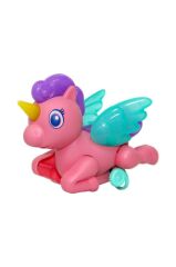Ipli Çekmeli Pilli Işıklı Unicorn bebek oyuncak araba