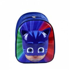 kreş & Anaokulu Çocuk Sırt Çantası pijamaskeliler Karakter 3-6 Yaş 5d Kabartmalı Okul Çantası 30CM