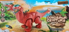 DİNAZOR DİNOSAUR CENTURY SESLİ IŞIKLI YÜRÜYEN OYUNCAK 2 BAŞLI DİNAZOR