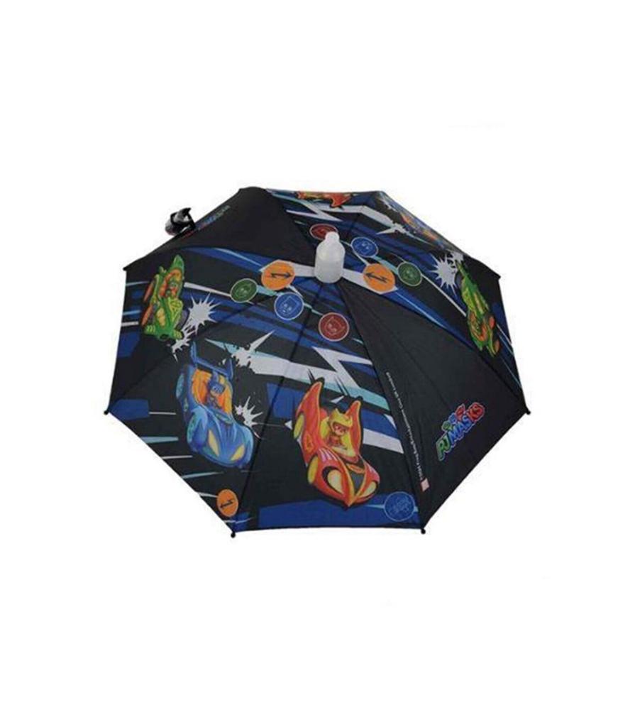 Pjmasks Lisanslı Çocuk Şemsiyesi 8 Telli Mavi PİJAMASKELİLE
