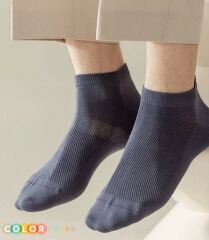 4 Çift Sevimli unısex erkek bambu patik dikişsiz Çorap 40-45 yazlık kısa