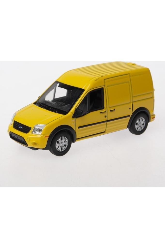Welly Metal 1:36 Ölçek Çek Bırak  Transit Connect Sarı