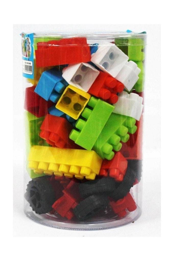 82 PARÇA LEGO ZEKA BLOKLARI SİLİNDİR KUTULU