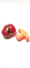 Spiderman Işıklı Lazerli Oyuncak Topaç Örümcek Adam