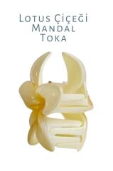 LOTUS ÇİÇEĞİ MANDAL TOKA