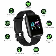 DZC KUZENLER AVM Bluetooth dokunmatik Smart Bracelet D13 Akıllı Saat kalp hızı izle akıllı bileklik spor saatler