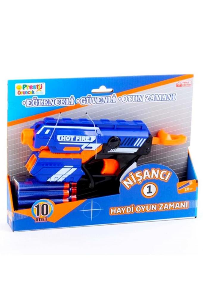 Nişancı Nörf Silahı tabanca sünger atan nerf