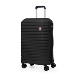DZC KUZENLER AVM G&D Polo Suitcase PP Enjeksiyon Slikon 3'lü Valiz Seyahat Seti - Model 400.01 Siyah