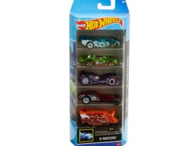 DZC KUZENLER AVM HOTWHEELS 5 Lİ METAL ARABALAR DEMİR ERKEK OYUNCAK ARAÇ SET