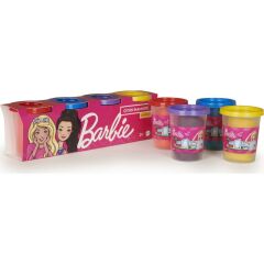 Barbie Oyun Hamuru 4'lü Paket - (4 x 100 gr)