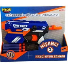 Oyuncak Sünger Atan Yumuşak Mermili NERF Tabanca Oyuncak