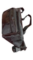 Siyah KALIN KUMAŞ  Freebag Bel Çantası UNISEX omuz çapraz