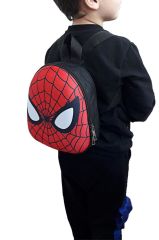 DZC KUZENLER AVM Erkek Çocuk 3d Örümcek Adam Spiderman Kreş Anaokulu Sırt Çantası