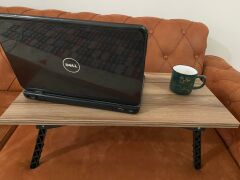MDF SUYA DAYANIKLI 68X35  KAHVALTI YATAK LAPTOP MASASI DER ÇALIŞMA SEHPA AYAKLARI KATLANIR MASA